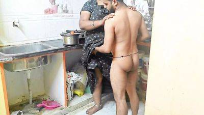 Desi India - Desi Stepmom Fucked Hard in Kitchen While Cooking - Hot Indian MILF Takes BBC - porntry.com - India