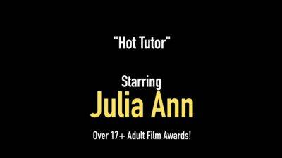 Horny Hot Teacher Julia Ann Fucks her Hard Cock Pupil - hotmovs.com