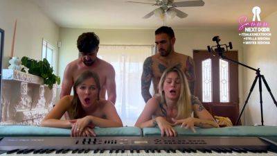 Stella Sedona And Sammm Next Door In Playing Cards With Our Close Friends Ends Up In Wife Swapping - hclips.com