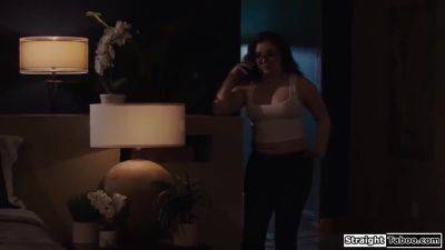 Leana Lovings - Petite Brunette Is Mandhandled By Her Bf With Leana Lovings - hotmovs.com