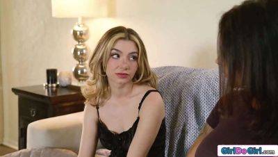 Shay Sights - Stepdaughter Shay Sights Says No to Sex, But Lesbian Step-Mom Demi Hawks Can't Resist - xxxfiles.com