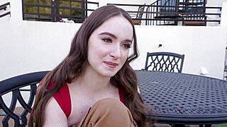 Hazel Moore - Will Tile - Hazel Loves Getting Double Penetration - ah-me.com