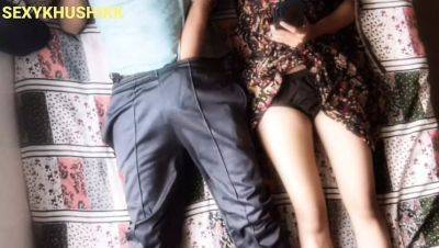 Valentine's Day Cheating: Indian Girlfriend Caught with Boyfriend in Hot Desi Sex Scene - porntry.com - India