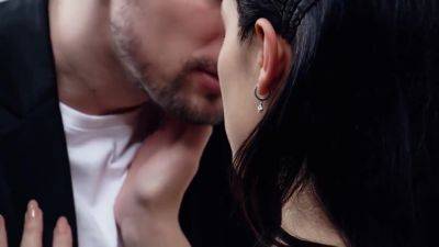 Sexy Brunette Masturbates While Her Lover Watches - hotmovs.com