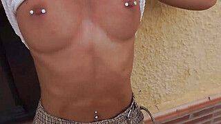 Petite Tease A Public Strip and Stranger Fuck - ah-me.com