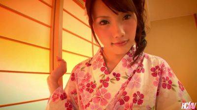 Nubile Japanese Babe Ageha Kinoshita Gets Cum Filled - hotmovs.com - Japan