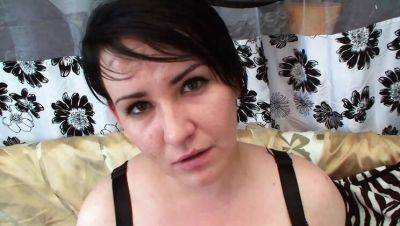 Big Natural Tits and Wet Pussy Fuck - German Amateur MILF Blowjob - xxxfiles.com - Germany