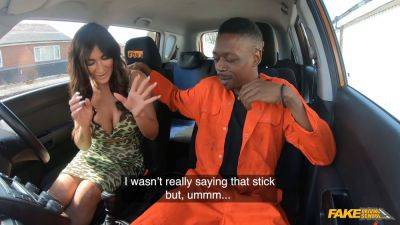 British girls get their fill of BBC in Fake Driving School - 60 Minutesteps! - sexu.com - Britain