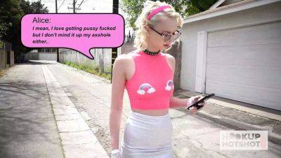 Bryan Gozzling - Alice Pink - Hot Blonde Alice Pink Takes Big Cock in Her Tight Ass - Hardcore Anal & Facial Fun! - porntry.com