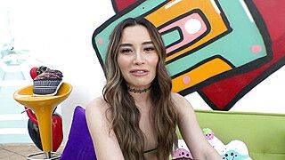 Aria Lee - Logan Long - Aria Lee is back for another pounding - ah-me.com