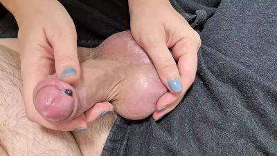 Horny Wife Gives Handjob to Husband's Big Cock - xxxfiles.com - Austria