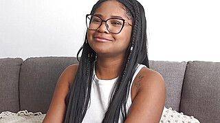 Steven Hard - Cute Latina with glasses on hard fuck - ah-me.com