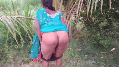 Desi Wife Outdoor Fuck with Big Ass and Big Cock - porntry.com - India