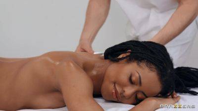 Stone Cold Massage With Zac Wild, Kira Noir - Brazzers - hotmovs.com