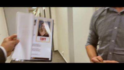 Karina King pays off her debt with her massive fake boobs and high heels - sexu.com