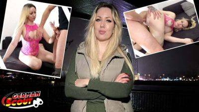 German Scout Marie Cherie Gets Picked Up for First Casting Fuck - Perfect Round Ass Blonde MILF - porntry.com - Germany
