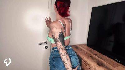 Hot Redhead Nina Devil Unwraps Her Big Tits in HD - porntry.com - Germany - France