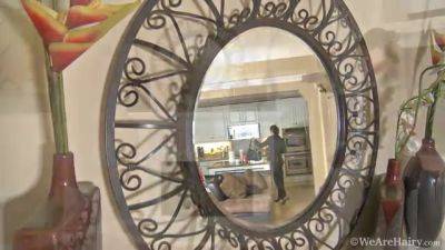 Hairy woman Veronica Snow relaxes after working - WeAreHairy - hotmovs.com