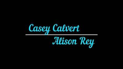 Casey Calvert - Alison Rey - Grind - Alison Rey and Casey Calvert - QueerCrush - hotmovs.com