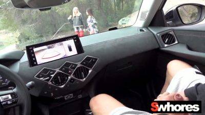 Step-sisters go wild on lucky stud & get their perfect tits wet - sexu.com