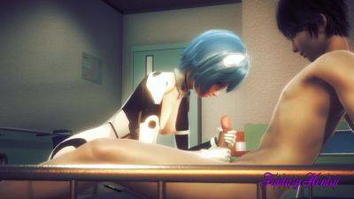 Evangelion Rei Jerk Off Shinji And Cum In Her Face With 3d Hentai And Hentai 3d - txxx.com