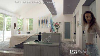 Stepbros' naughty compilation of stepsis giving in to their lustful desires with small tits & big dicks - sexu.com