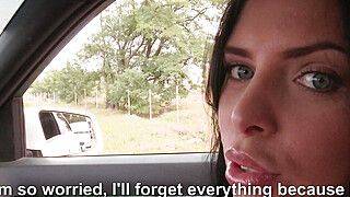 Kira Queen - Busty Slut Fucks Outdoors - ah-me.com