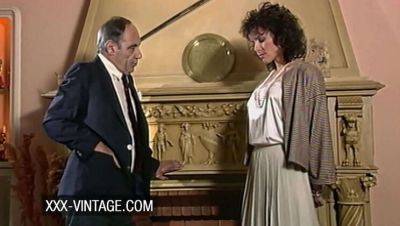 Helena Mirelli Cheating Wife Vintage Threesome with Blowjob and Riding - veryfreeporn.com