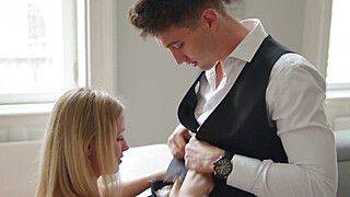 Jimmy Bud - Jimmy Bud Goes On A Date With Multiorgasmic Blonde Lilly Blossom. Multiple Squirts - ah-me.com