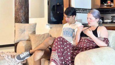 Hot Blonde Stepmom Seduces Step Son With Private Touch - Ashleysoy01 - porntry.com - Colombia