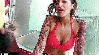 Bella Rolland - Bella - World’s Strongest MILF Bella Rolland Gets Her Pussy DESTROYED in a Bounce House - ah-me.com