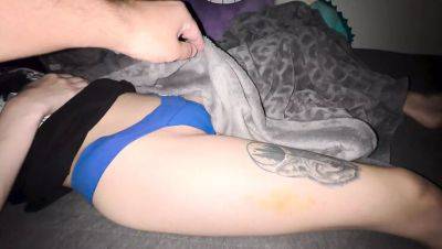 Stepbrother Sneaks a Sniff of Stepsister's Vibrator While She's Resting - Hot Teen Fantasy Roleplay - xxxfiles.com