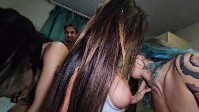 Wild Orgy After Party with Big Tits and Big Cock Action - porntry.com