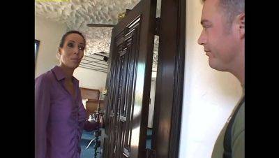 Hot MILF Victoria Red Fucks Step Son Outdoor - Blowjob, Doggystyle & Cumshot - xxxfiles.com