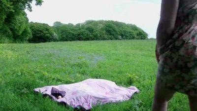 Small Titted Milf Suzy Solo Outdoor Strip And Masturbation - hotmovs.com - Britain