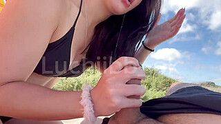 Mamada en la playa luchiibbok - ah-me.com