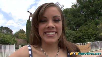 Katie Cummings Is A Natural Cum Hungry Slut - hotmovs.com