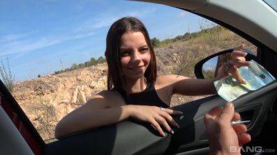 Massy Sweet looks damn good getting fucked on a car door - hotmovs.com