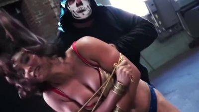 Mysti C - Superheroine Wonder Woman Mind Games Dragon) - hotmovs.com