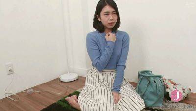 Fuuka Nagano - Sensitive Swim Team Girl Gets Wet & Squirts Hard in Steamy Interview! - xxxfiles.com - Japan