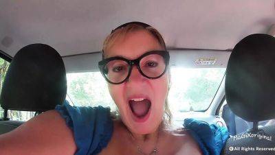 Blonde MILF Blondie2307 Gets Anal Fuck in Car with Big Cock Cumshot - veryfreeporn.com - Italy