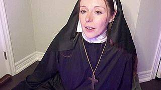 Innocent Nun hoping to be apart of this elite convent has to follow strange orders to be allowed in! - ah-me.com