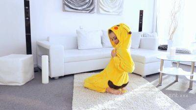 Cute Dimpled Darling Empera Is Fond of Cosplaying Different Characters and She Chose Pikachu This Time - hotmovs.com - Russia