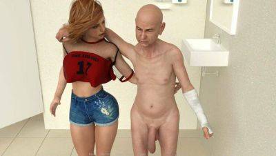 Violet Seduces Herold's Huge Cock in New Neighborhood - Uncensored American Housewife Cheating Story - xxxfiles.com - Usa