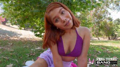 Peruvian Redhead Marina Gold Loves To Get Her Pussy And Mouth Fucked - hotmovs.com - Peru