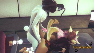 Furry Hentai Bisexual - Rabbit Fucks 2 Foxs (foxy And Fox) - Foxy Fox - hotmovs.com