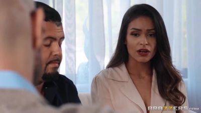 Brown-haired Bombshell With Fine Tits Gets Pounded O - Duncan Saint And Katana Kombat - hotmovs.com