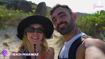 Sammm Next Door - Hiking To A Nudiste Beach In Brazil - Outdoor Sex Date Night #30 - hclips.com - Brazil