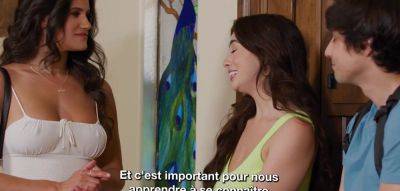 Penny Barber - Ricky Spanish - Step Mom - ADULT TIME - Chloe Surreal Joins MILF Penny Barber For Hot Threesome With Stepson! FRENCH SUBTITLES - inxxx.com - France