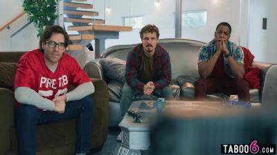 Bbw Stepdaughter Fucks Stepdads Friends During The Game With Leana Lovings And Isiah Maxwell - hotmovs.com